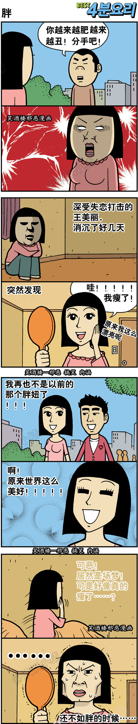 污漫画|胖的问题解决了之后