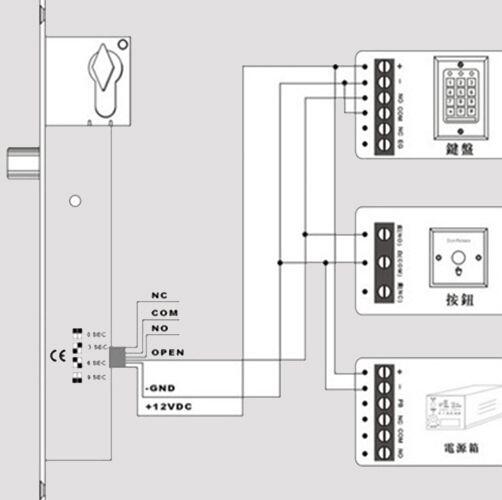 可视对讲门禁怎么接线图解_可视对讲门禁系统接线图及原理详解