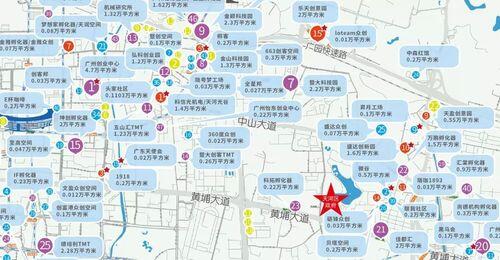广州天河区社区分布地图_广州天河区划地图