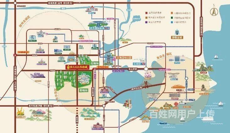 2021莱阳丁字湾规划细节图_莱阳市丁字湾规划范围