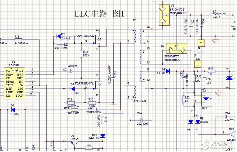 l6599AD电源各脚功能及电压_l6599d电源通病如何处理