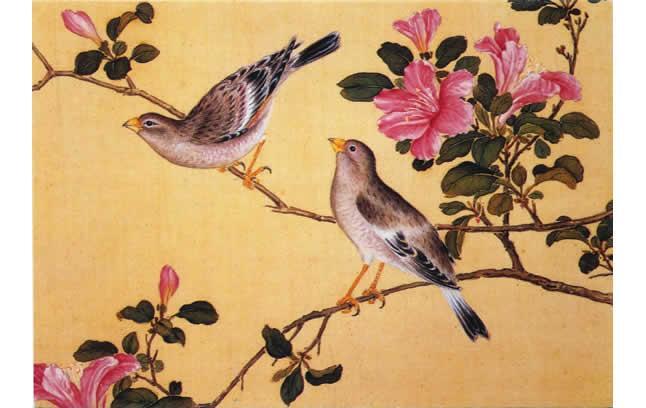 中国十大花鸟名画欣赏_中国最著名的花鸟画