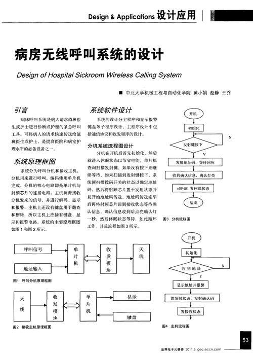 无线病房呼叫系统设计