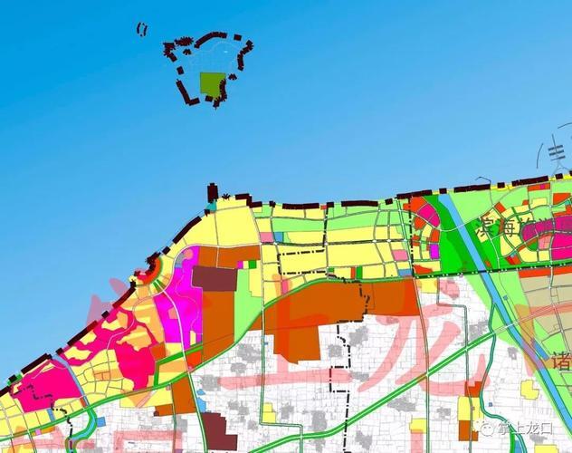 龙口搬迁规划图_2030年龙口城市规划图