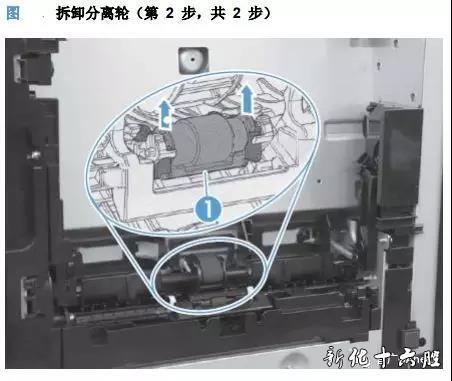 HP1510拆机_HP1510更换搓纸轮