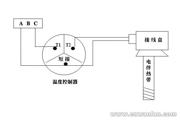 电伴热温控器工作原理_电伴热带接线方法图