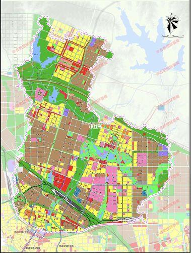 合肥高新区分区规划图_合肥12个区规划