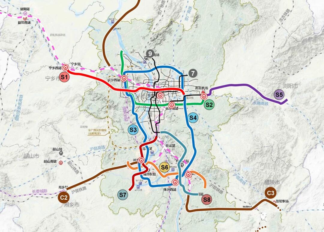 长沙地铁12号线规划图高清_长沙地铁12号线有望提前建