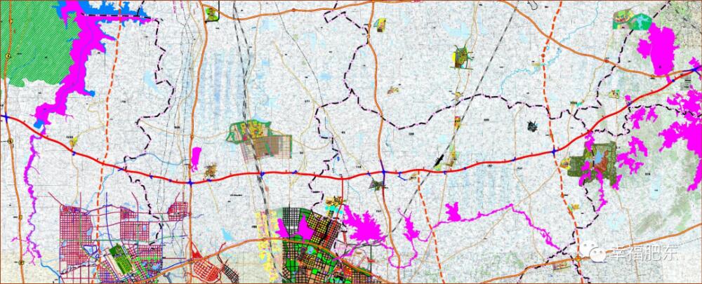 滁州至合肥高速公路及复线_滁州至合肥高速S14规划图