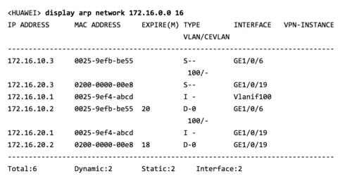 思科怎么查看ARP表_思科查看ARP表的命令