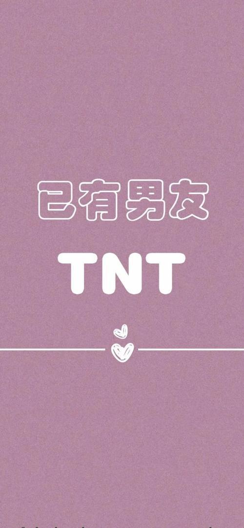 女生追星头像TNT_追星女孩文字壁纸TNT