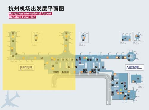 萧山机场的t3怎么走_萧山机场T3登机口分布图