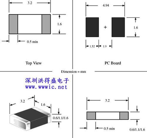 0402电阻厚度尺寸_电阻0402封装尺寸图