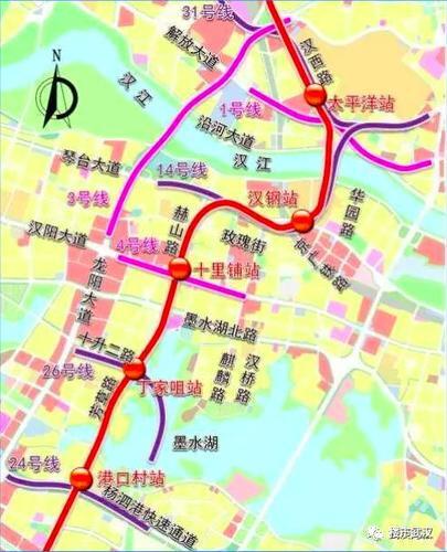 武汉长丰大道地铁规划_武汉地铁31号线获批