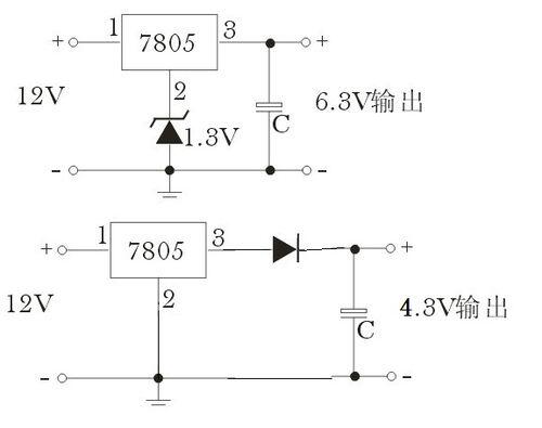7805扩流电路_7805稳压5v电路图