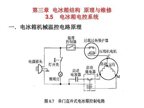 电冰箱电路图原理图讲解