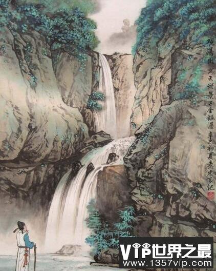 世界上最贵的画，唐伯虎《庐山观瀑图》5.9亿美元