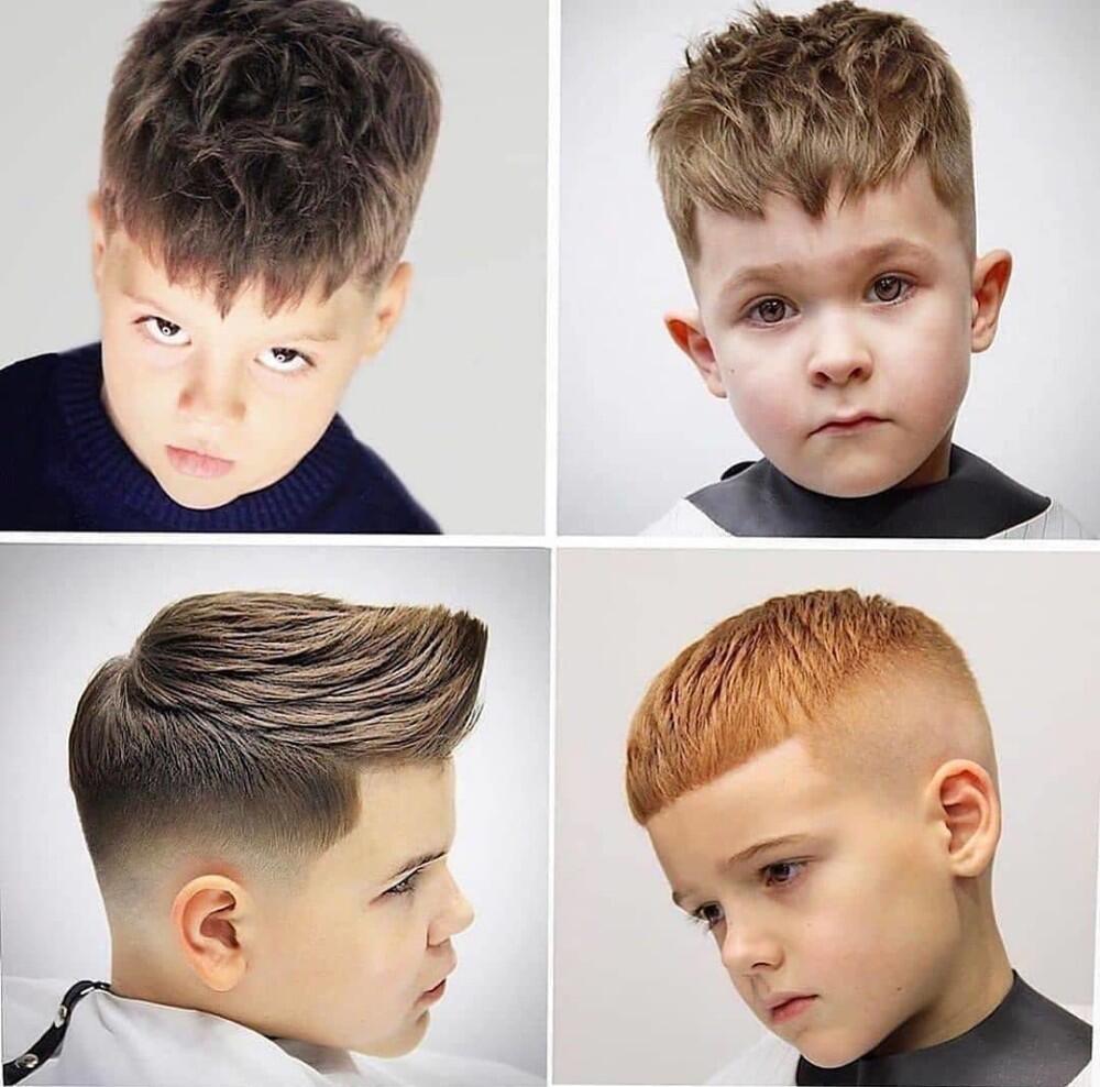 儿童发型男孩短发，小孩发型图片大全