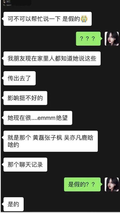 张子枫和黄磊搞过