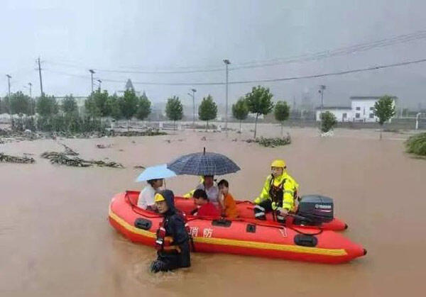 郑州特大暴雨千年一遇