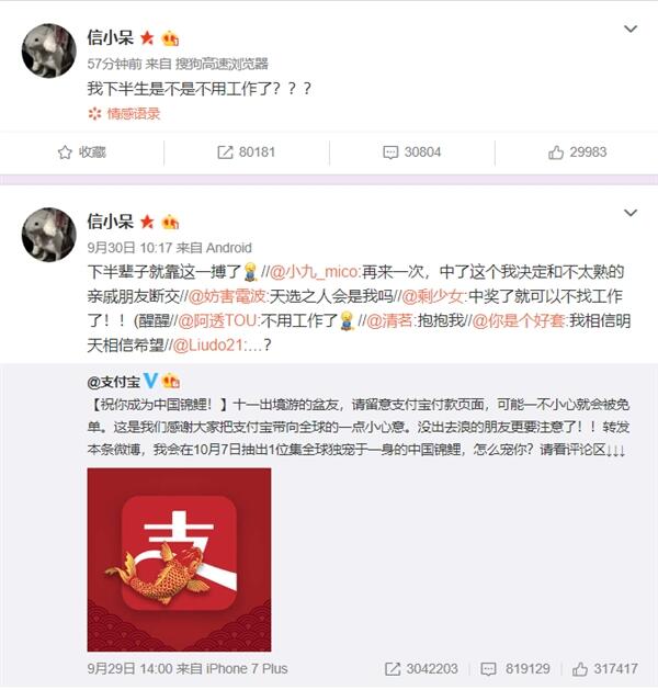 支付宝锦鲤是什么？ 支付宝锦鲤有什么？支付宝中国锦鲤揭晓！