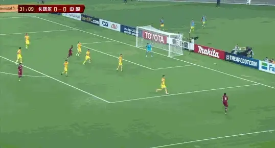 国足2-1卡塔尔 2018世界杯预选赛中国队vs卡塔尔全场视频录像回放完整版