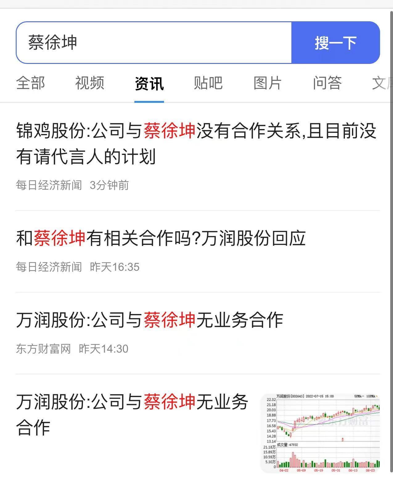 多家公司称与蔡徐坤无合作关系是怎么回事，关于多家公司称与蔡徐坤无合作关系了的新消息。