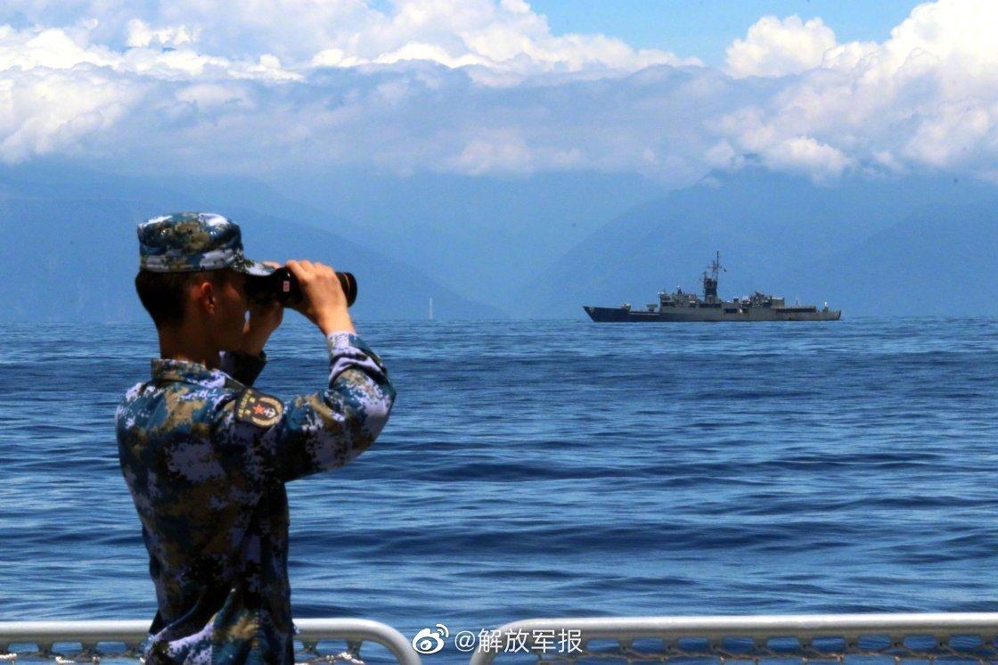 解放军抵近台湾海岸线照片曝光是怎么回事，关于解放军连续多日靠近台湾海岸的新消息。