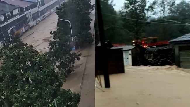 湖北多地遭遇特大暴雨 湖北随州降雨量破当地8月极值