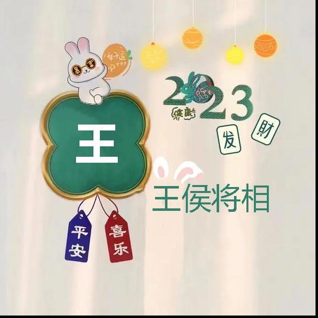 2023年最新发财兔头像 2023最带财运的微信头像