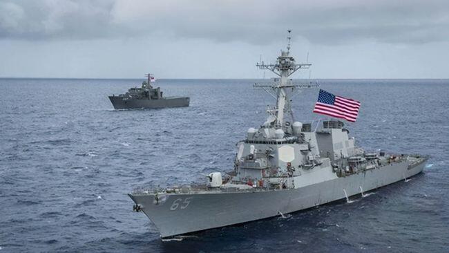 为什么美国可以穿越台湾海峡?美舰穿航台湾海峡意味着什么