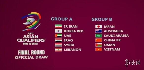 世界杯预选赛12强分组结果 国足12强赛赛程时间对阵名单