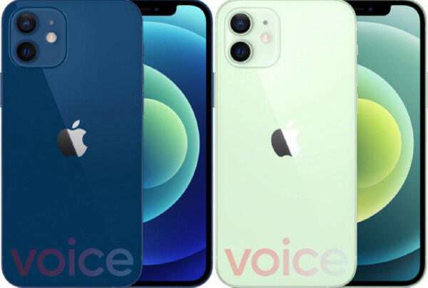 iPhone12五种颜色，五种多彩配色造型更圆润了