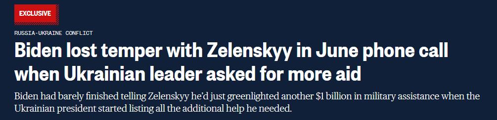 拜登放话要找泽连斯基谈谈,究竟是怎么一回事?
