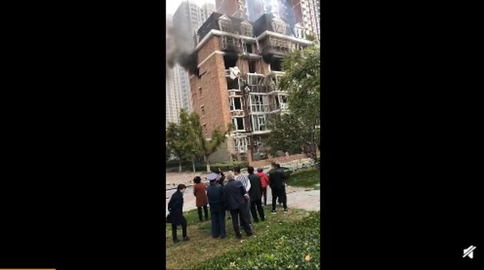 邯郸一家属楼爆炸,家属楼爆炸原因详情-爆炸现场图