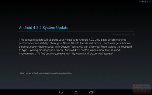 前所未有的稳定与速度：Android4.2.2来了
