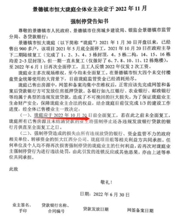 业主讲述抱团停贷是怎么回事，关于烂尾集体停贷的新消息。