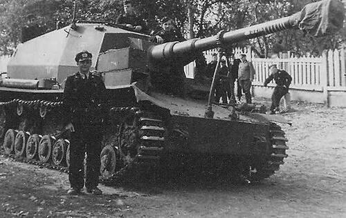 世界上仅仅两辆的德意志坦克歼击车 大麦克斯坦克歼击车