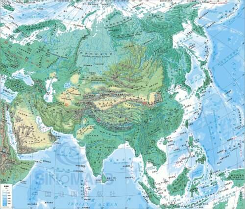 世界七大洲、四大洋 几大洲几大洋