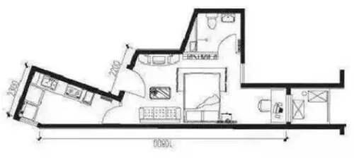 那些年见过的奇葩户型 一般人还真不敢住