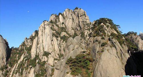 安徽黄山奇石风景图片