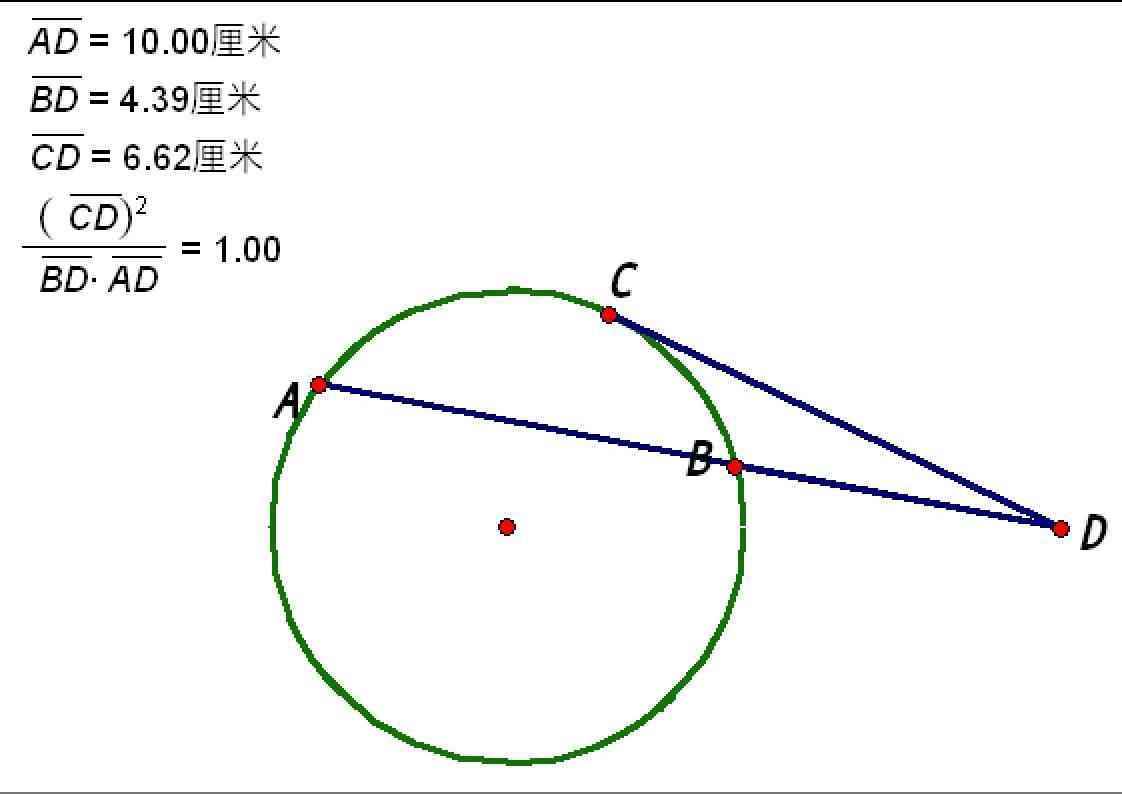 切割线定理与割线定理