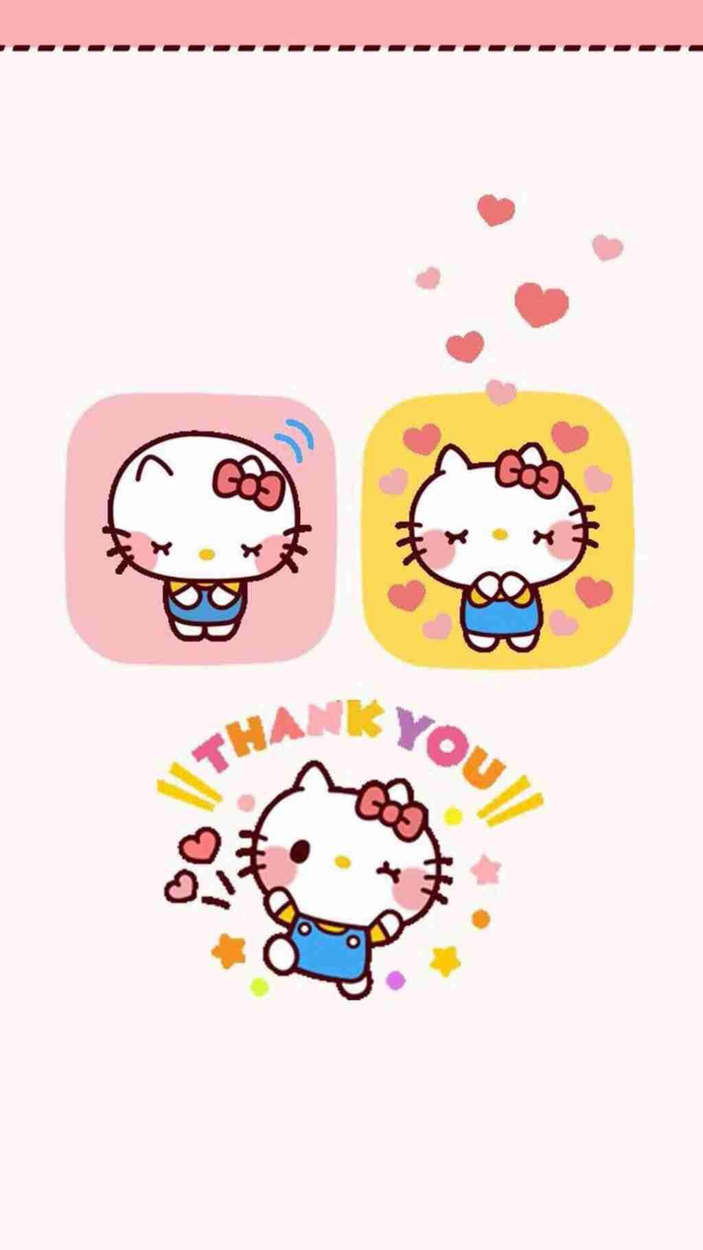 hello kitty可爱卡通形象iphone壁纸