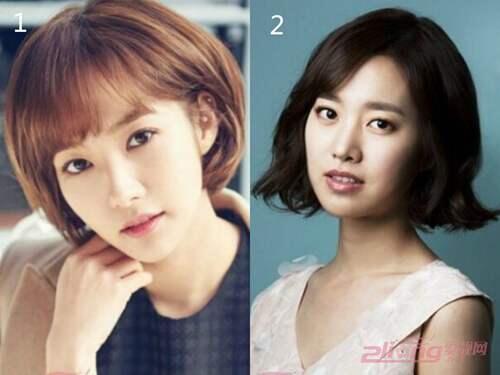 韩国女明星示范五款韩系气质短发发型