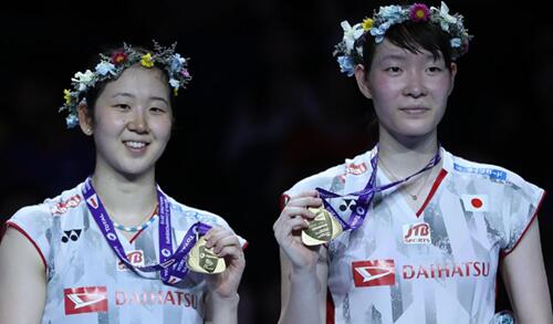 羽毛球女双世界排名