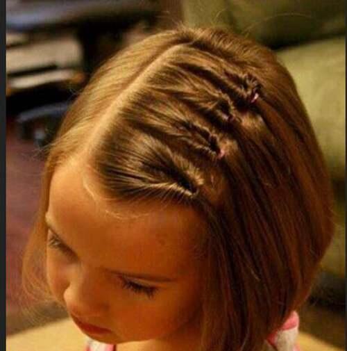 五岁儿童公主头短发发型
