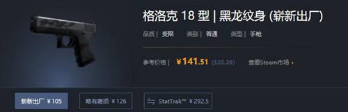 CSGO黑色主战皮肤推荐