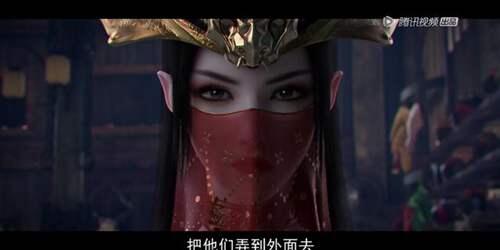 武动乾坤 女神绫清竹结尾登场 美轮美奂 感到窒息