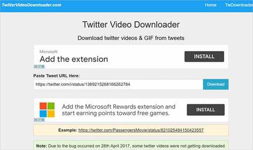 款最好用的Twitter视频下载器推荐更新