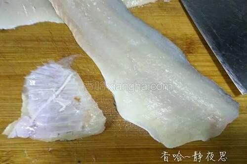 教你如何切鱼片 鱼片怎么切